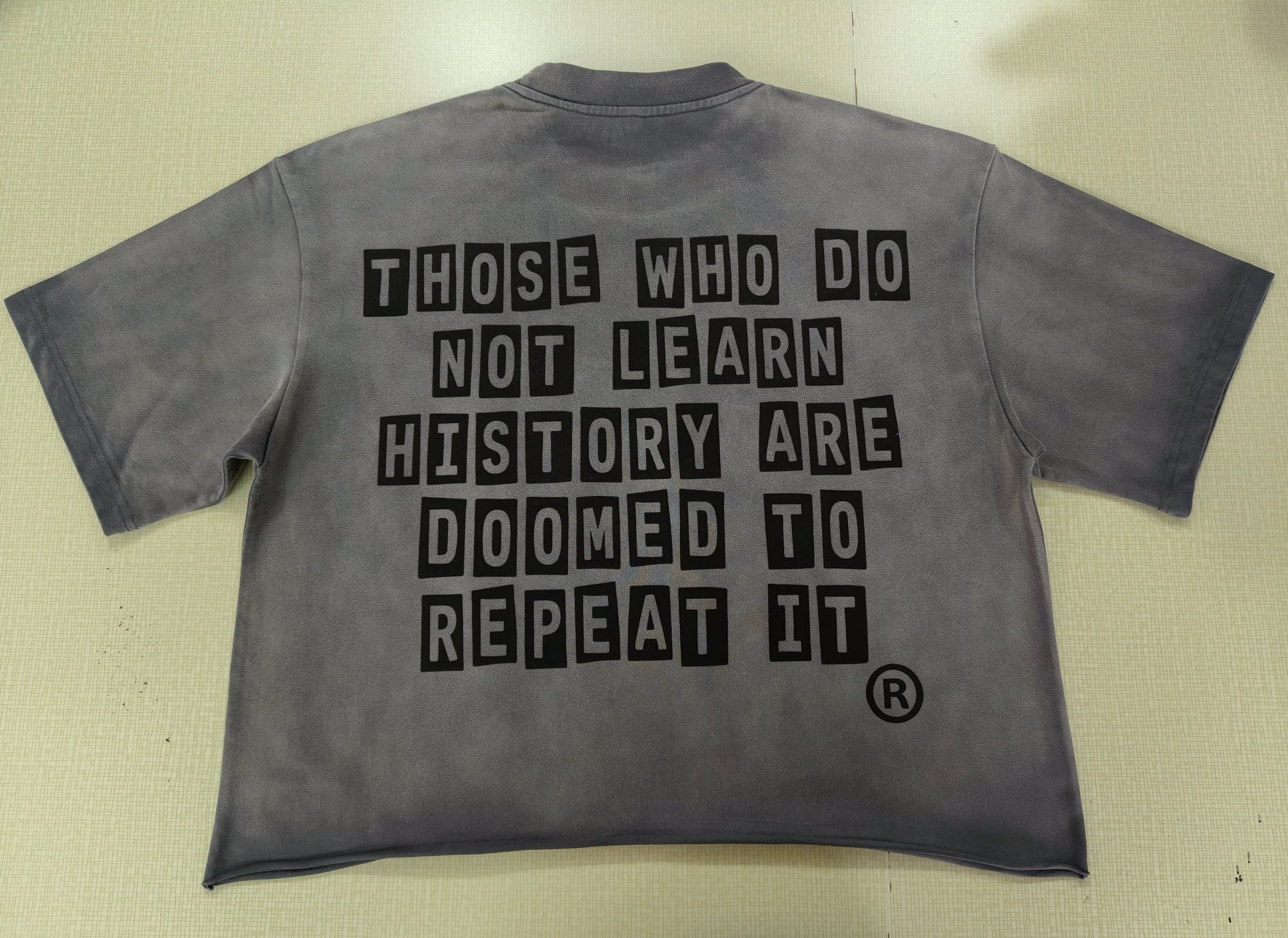 "CIVIL WAR" Graphic Tee. (Grey)